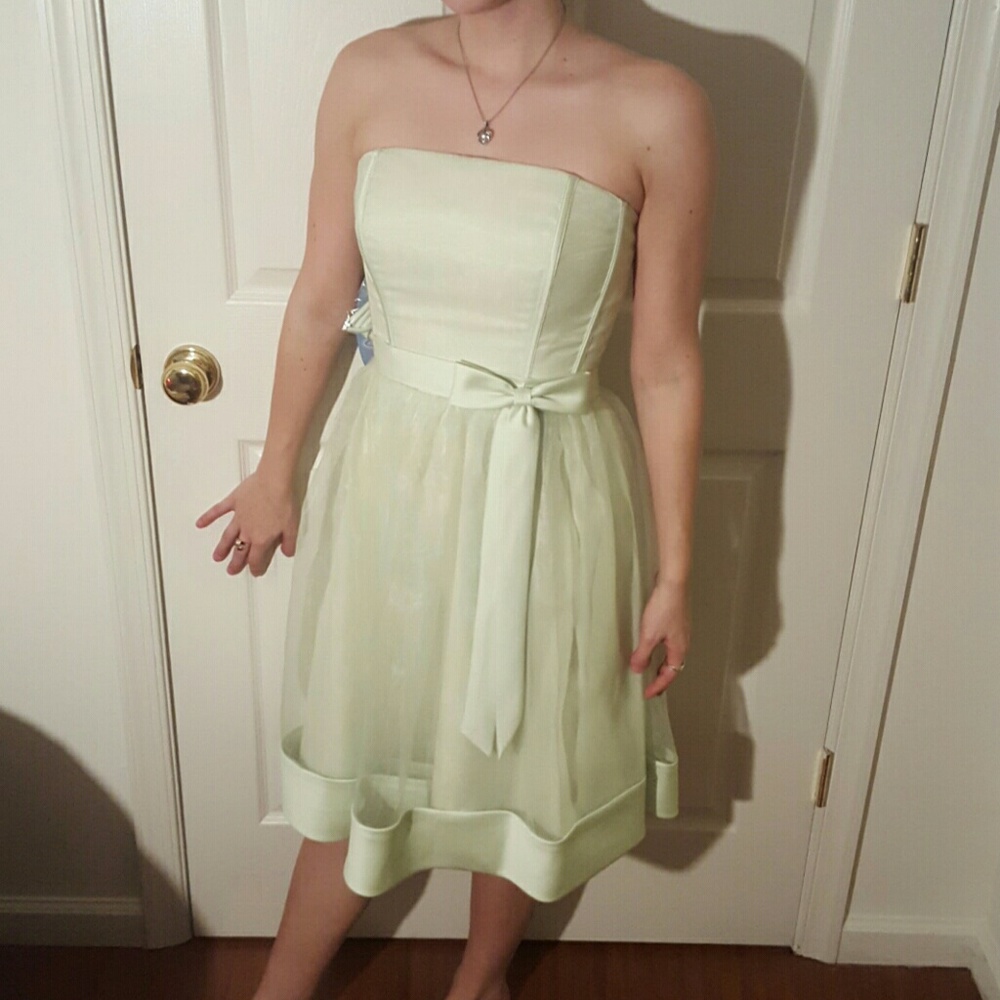 Strapless Formal Dress